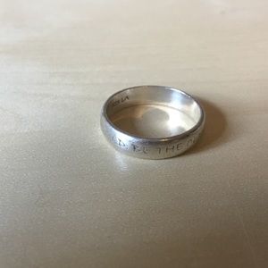 “Be the Change You Wish to See in the World” ring